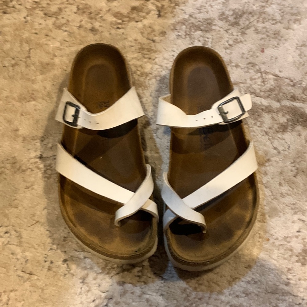 White Betula by Birkenstock Sandals